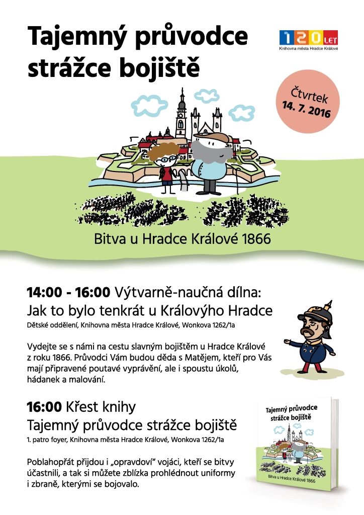 Křest knihy Tajemný průvodce strážce bojiště