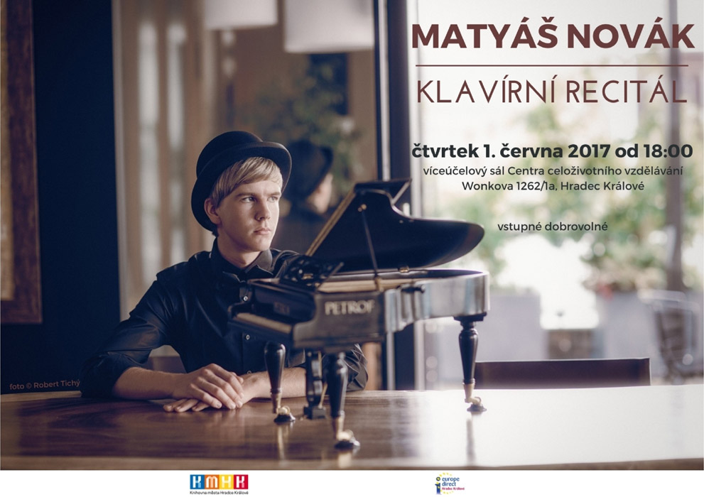 Klavírní recitál Matyáše Nováka