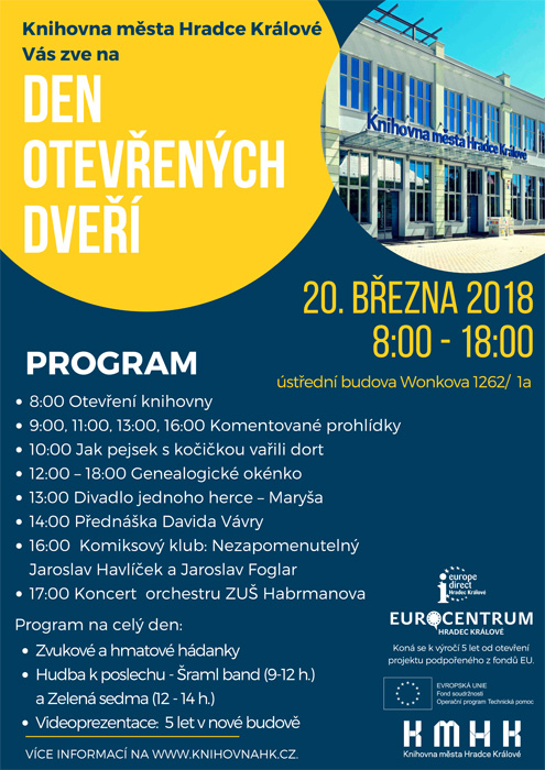Den otevřených dveří k 5. výročí otevření Centra celoživotního vzdělávání