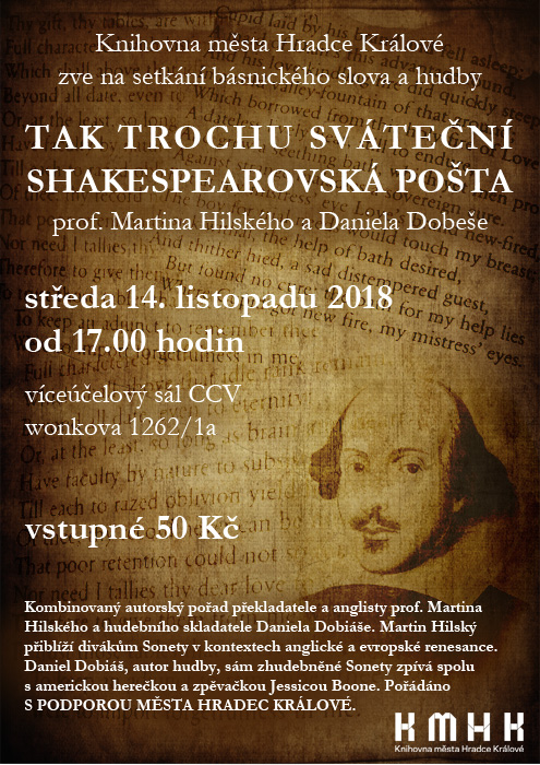 Tak trochu sváteční shakespearovská pošta