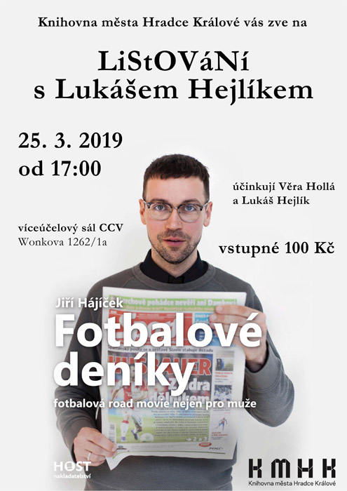 Listování: Lukáš Hejlík - Fotbalové deníky