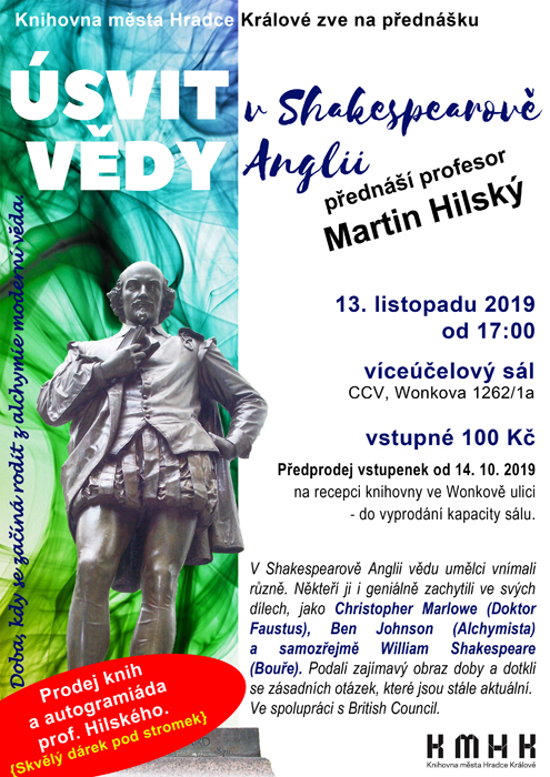 Martin Hilský - Úsvit vědy v Shakespearově Anglii