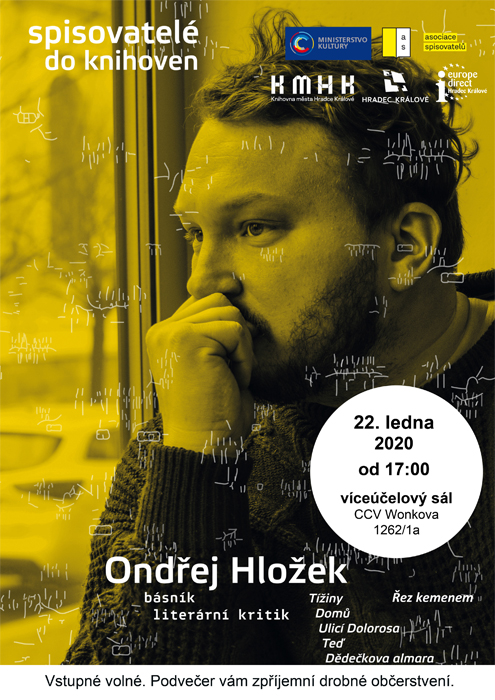 Autorské čtení - Ondřej Hložek