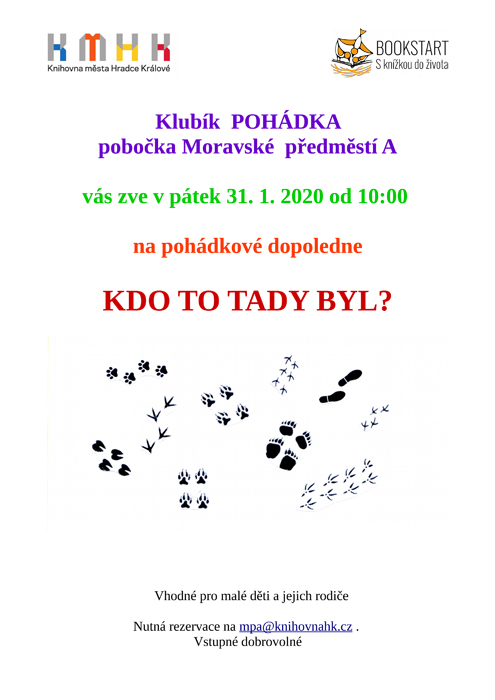 Klubík Pohádka - Kdo to tady byl?