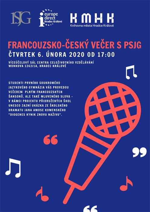 Francouzsko-český večer s PSJG