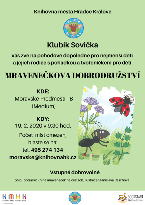 Klubík Sovička - Mravenečkova dobrodružství