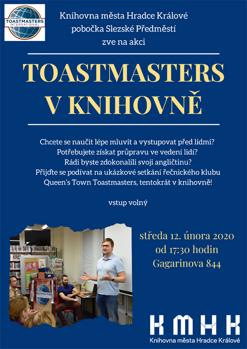 Toastmasters v knihovně