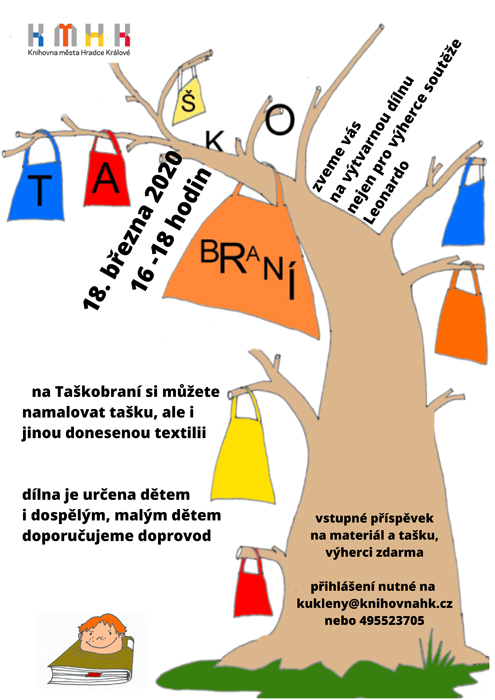 Výtvarná dílna - Taškobraní - zrušeno