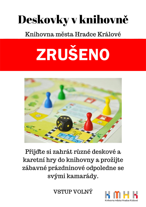 ZRUŠENO - Deskovky v knihovně