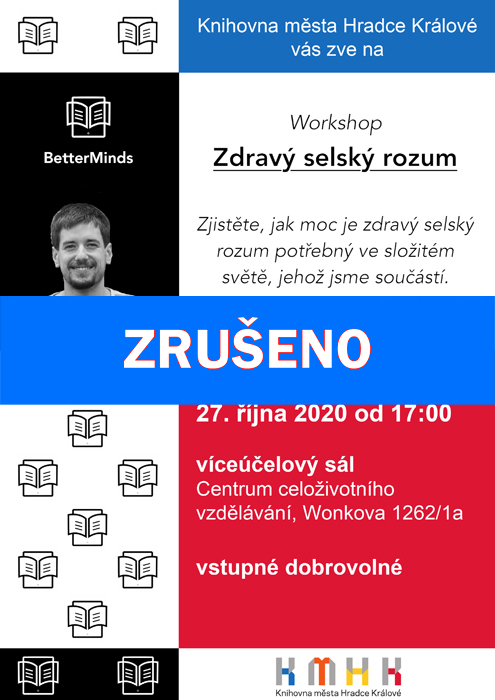 ZRUŠENO - Zdravý selský rozum