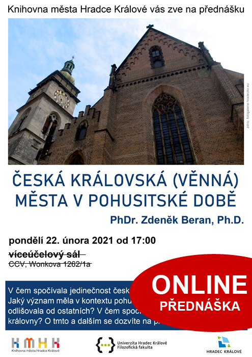 Česká královská (věnná) města v pohusitské době - online přednáška