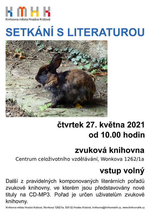 ZRUŠENO - Setkání s literaturou