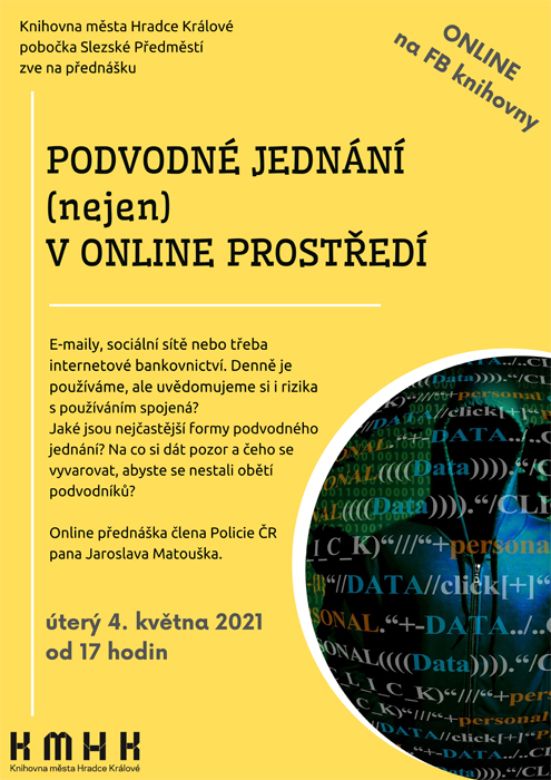 Podvodné jednání (nejen) v online prostředí