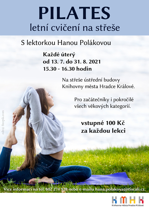 Letní cvičení Pilates