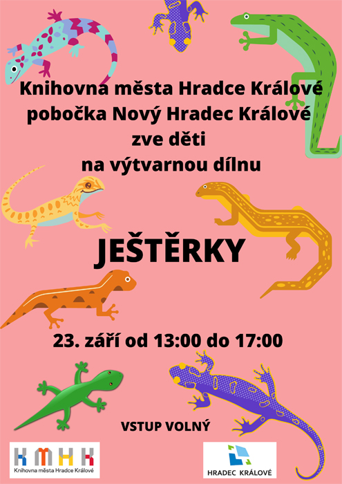 Výtvarná dílna - Ještěrky