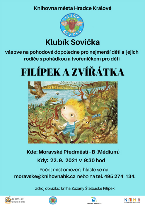 Klubík Sovička - Filípek a zvířátka