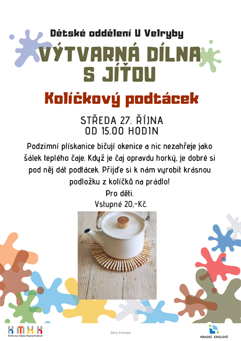 Výtvarná dílna - Kolíčkový podtácek