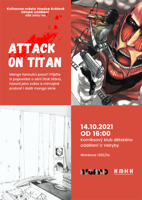 Manga v knihovně - Attack on Titan
