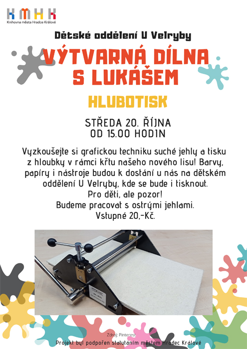 Výtvarná dílna - Hlubotisk