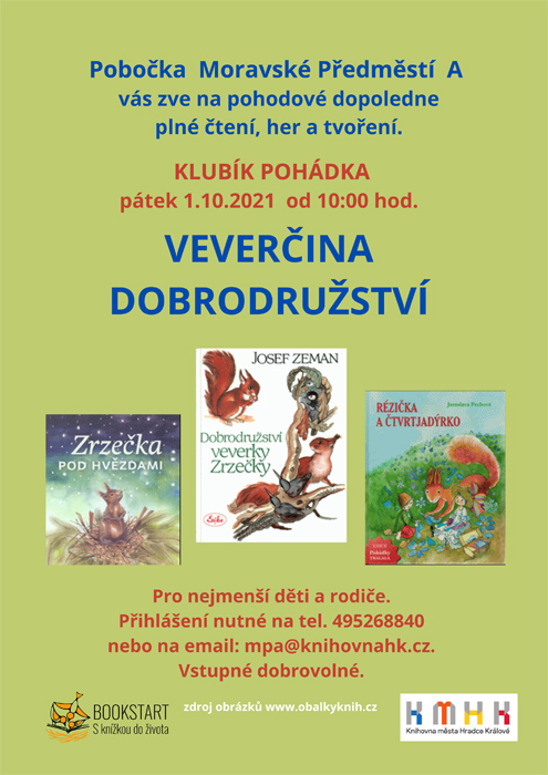 Klubík Pohádka - Veverčina dobrodružství