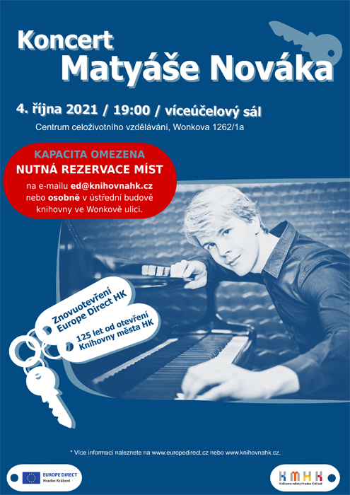 Koncert Matyáše Nováka