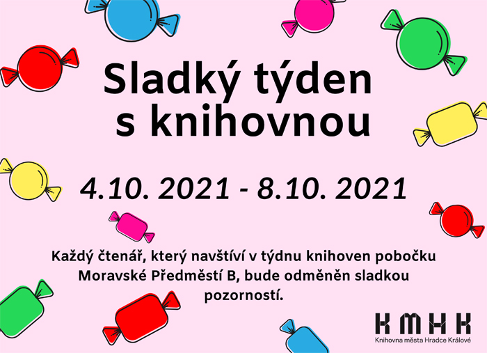 Sladký týden s knihovnou