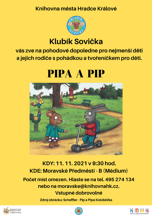 Klubík Sovička - Pipa a Pip