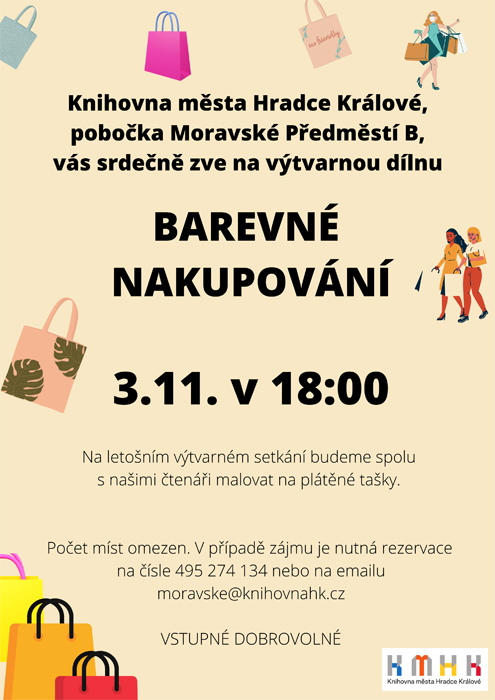 Výtvarná dílna - Barevné nakupování