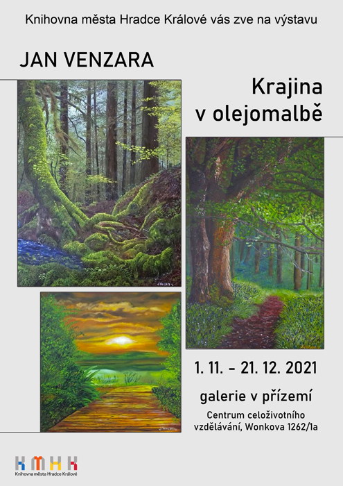 Jan Venzara - Krajina v olejomalbě