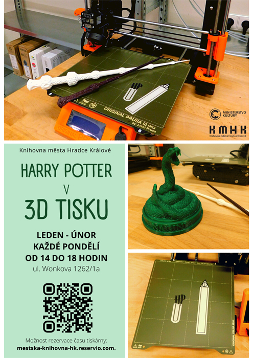 Harry Potter v 3D tisku