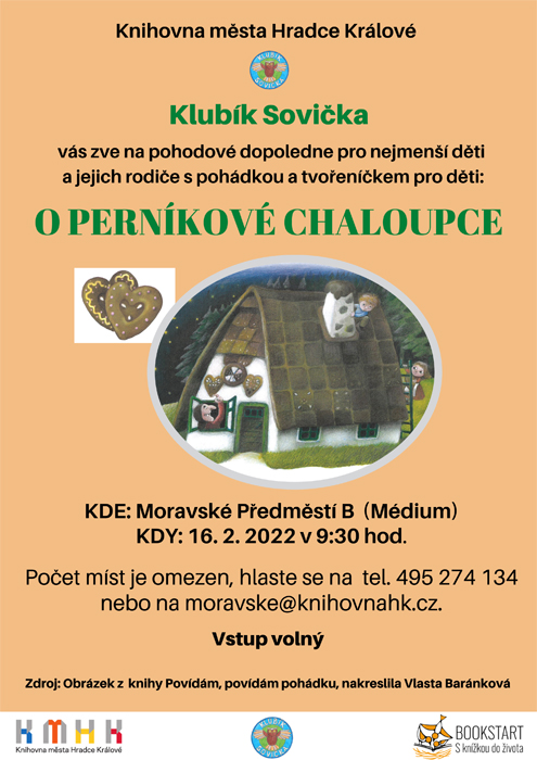 Klubík Sovička -  O perníkové chaloupce