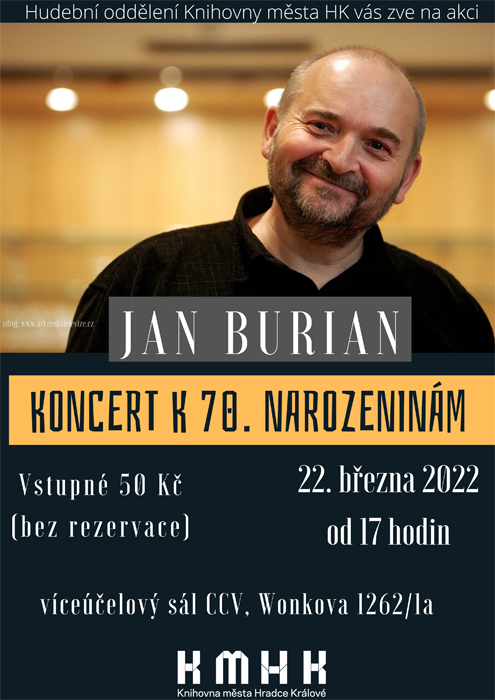 Jan Burian - Koncert k sedmdesátinám