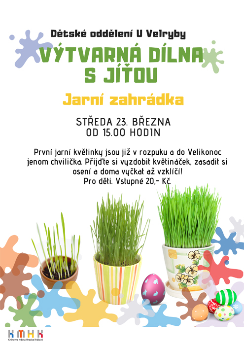 Výtvarná dílna - Jarní zahrádka