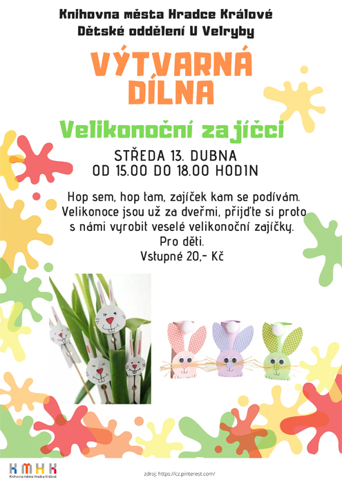 Výtvarná dílna - Velikonoční zajíčci