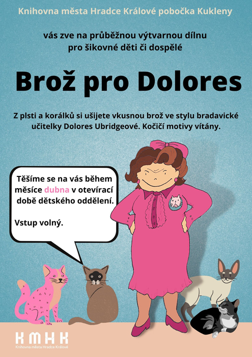 Výtvarná dílna - Brož pro Dolores