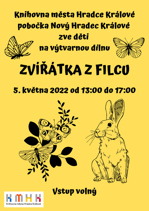 Výtvarná dílna - Zvířátka z filcu