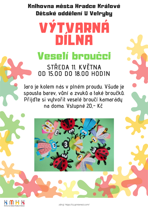 Výtvarná dílna - Veselí broučci