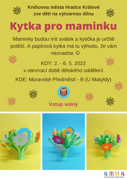 Výtvarná dílna - Kytka pro maminku