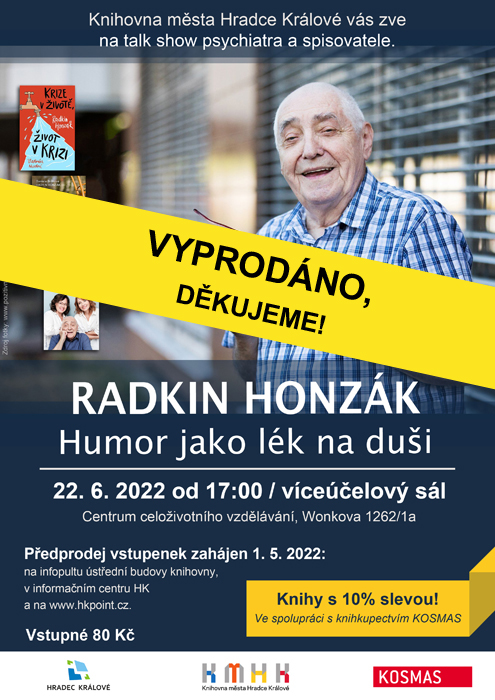 VYPRODÁNO, DĚKUJEME! - MUDr. Radkin Honzák - Humor jako lék na duši