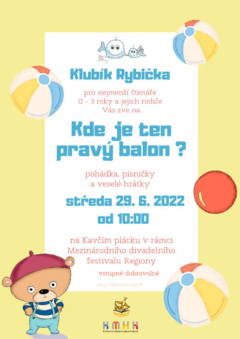 Klubík Rybička na Kavčáku - Kde je ten pravý balón?