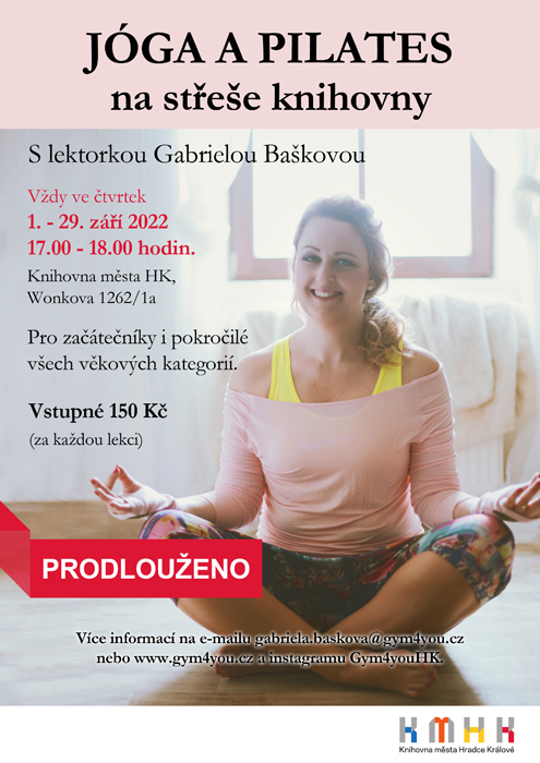 Letní jóga a pilates - prodlouženo