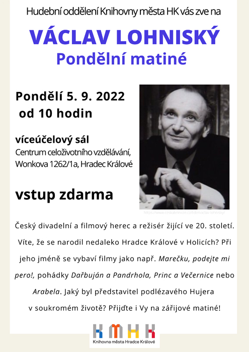 Pondělní matiné - Václav Lohniský