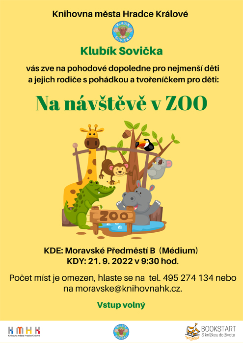 Klubík Sovička - Na návštěvě v ZOO