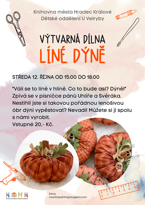 Výtvarná dílna – Líná dýně