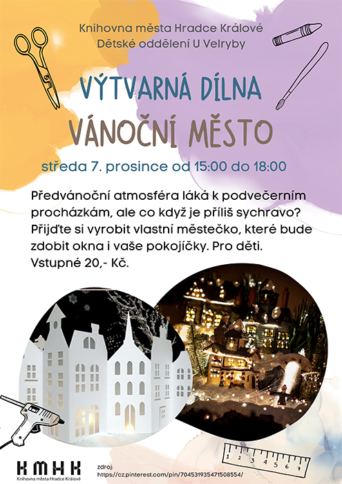 Výtvarná dílna – Vánoční město