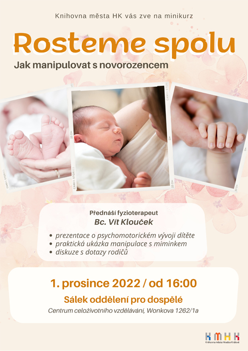 Rosteme spolu – Jak manipulovat s novorozencem