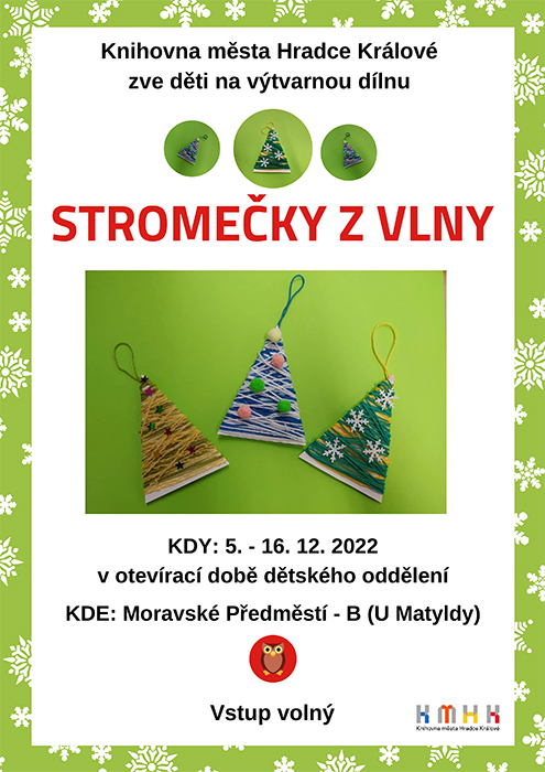 Výtvarná dílna – Stromečky z vlny