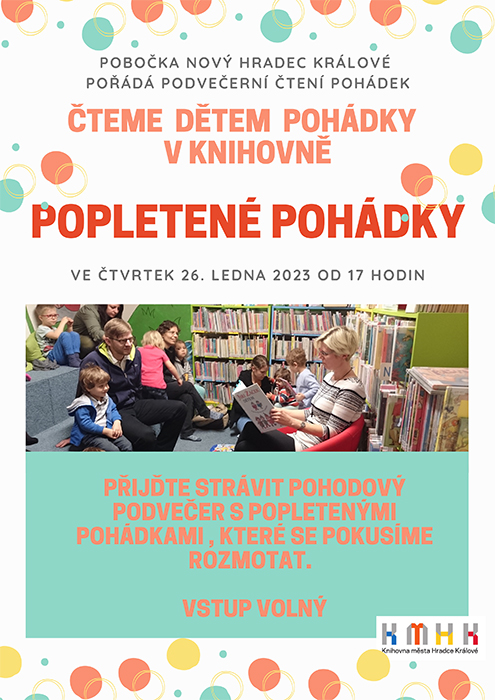 Čteme dětem pohádky v knihovně