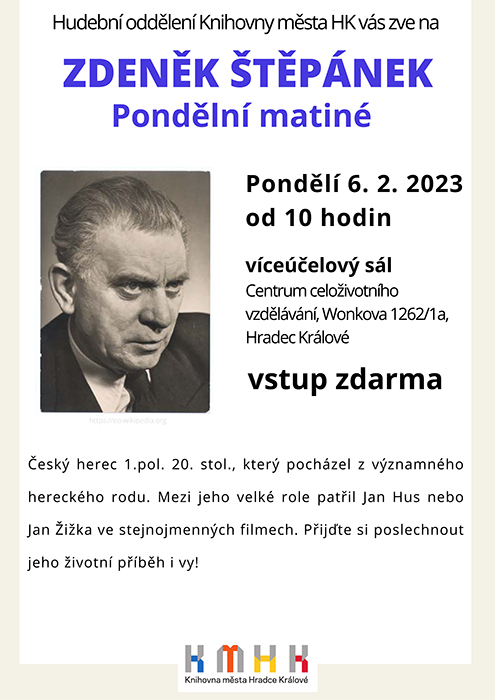 Pondělní matiné – Zdeněk Štěpánek