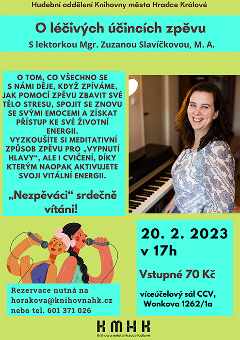 O léčivých účincích zpěvu